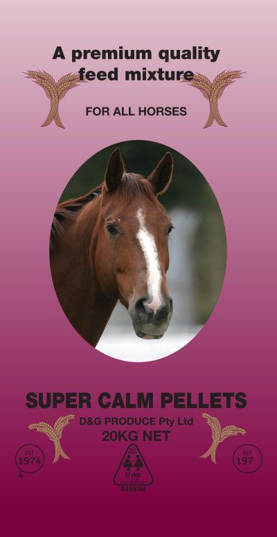 D & G SuperCalm Pellets  -  20 kg