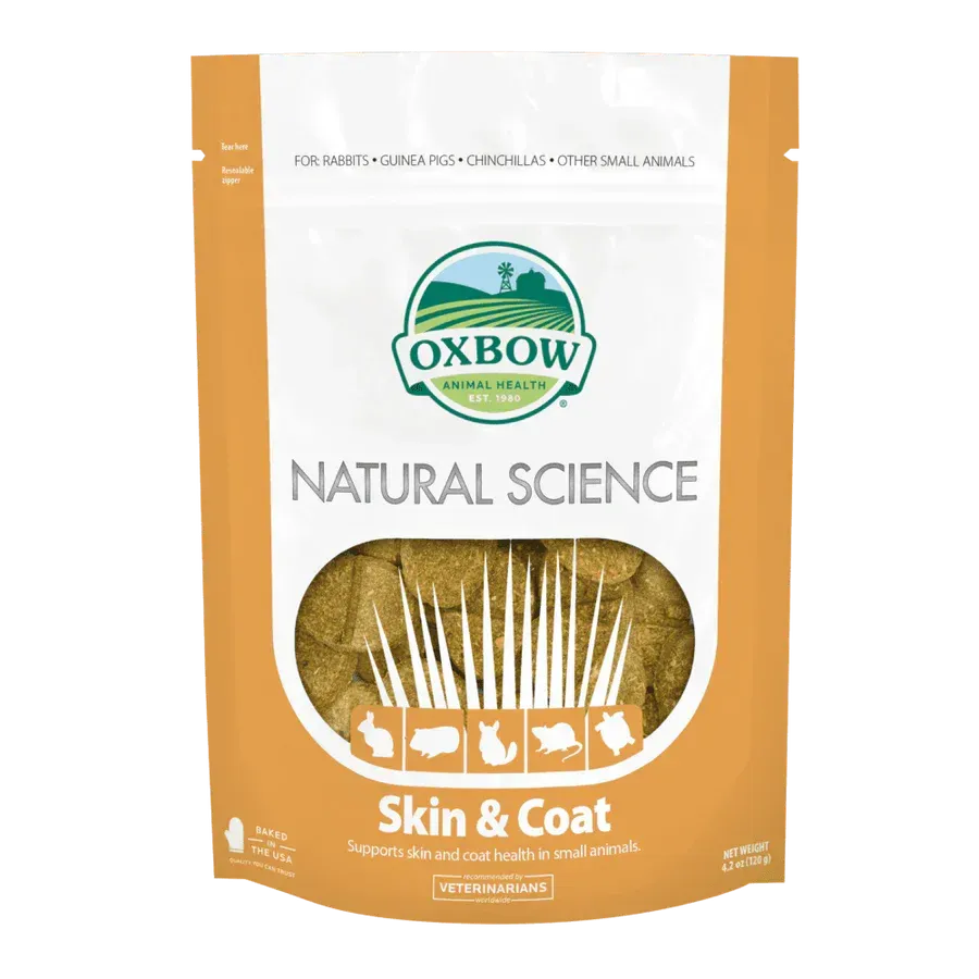 Oxbow Natural Science Skin and Coat - 120 grams Oxbow Natural Science Skin and Coat - 120 grams