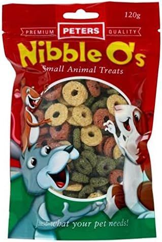 Peters Nibble O's Treats for Small Animal  -  120 grams