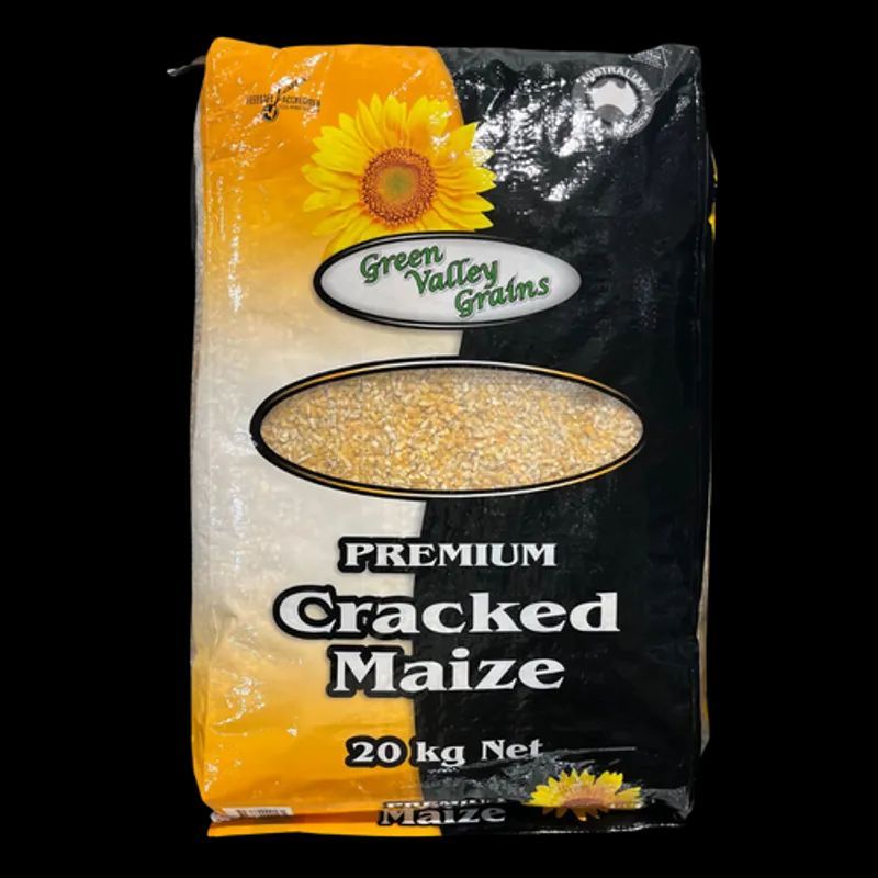 Green Valley Grains Cracked Maize - 20 kg Green Valley Grains Cracked Maize - 20 kg