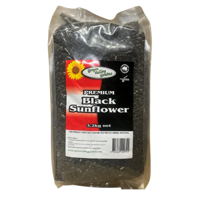 Green Valley Black Sunflower  -  3.2 kg