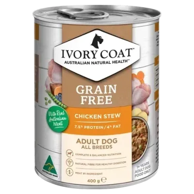 Ivory Coat Adult Chicken Stew with Coconut Oil   12 x 400 grams
