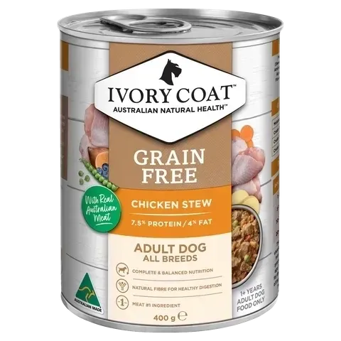 Ivory Coat Adult Chicken Stew with Coconut Oil   12 x 400 grams