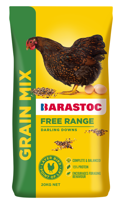 Barastoc Free Range Grain Mix  20 kg