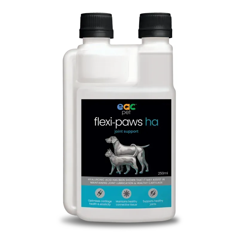 EAC Animal Care Flexi Paws HA Joint Support Liquid Supplement For Dogs And Cats - 250 ml EAC Animal Care Flexi Paws HA Joint Support Liquid Supplement For Dogs And Cats - 250 ml