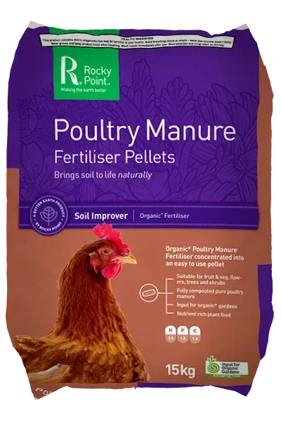Rocky Point Poultry Manure  25 kg