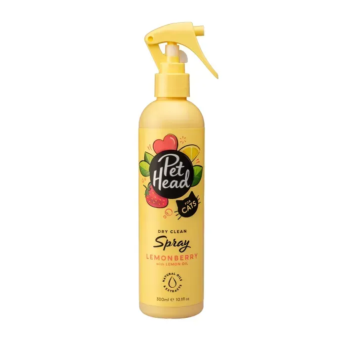 Pet Head Felin Good Lemonberry Dry Clean Spray For Cats  -  300 ml