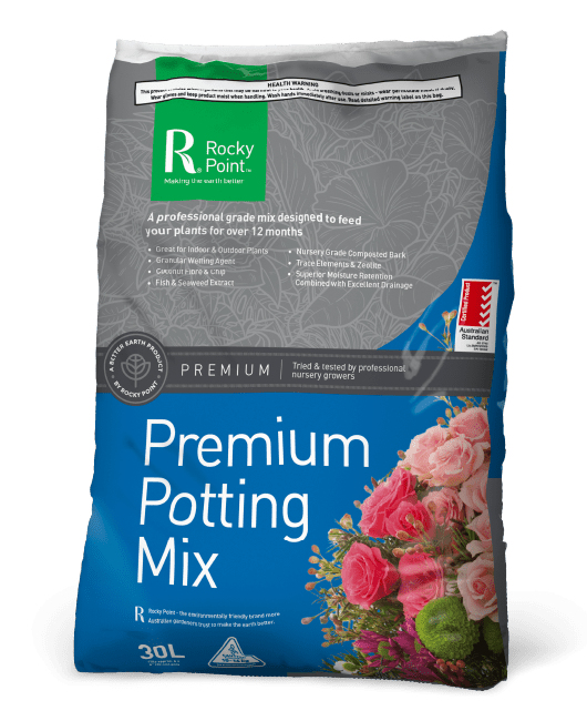Rocky Point Premium Potting Mix  -  30 litres