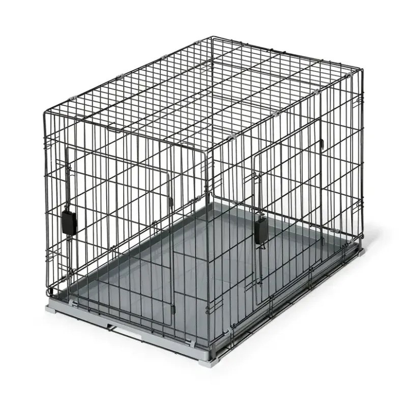 Snooza - Graphite - 2 in 1 Convertible Training Crate  - Large