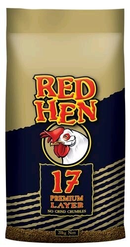Red Hen 17 Premium Layer 20kg – Balanced Layer Hen Feed  High Calcium Poultry Pellets for Maximum Egg Production & Strong Shell Quality