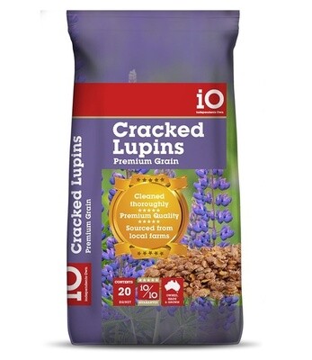 iO Cracked Lupins 20 kg iO Cracked Lupins 20 kg