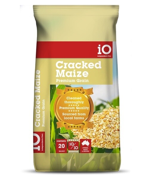 iO Cracked Maize ( Corn ) 20 kg iO Cracked Maize ( Corn ) 20 kg