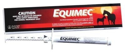 Equimec Paste Horse Wormer 6.42g | Ivermectin Wormer for Horses