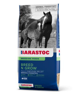 Barastoc Breed N Grow Stud & Young Horse Feed Growth & Development  -  20 kg
