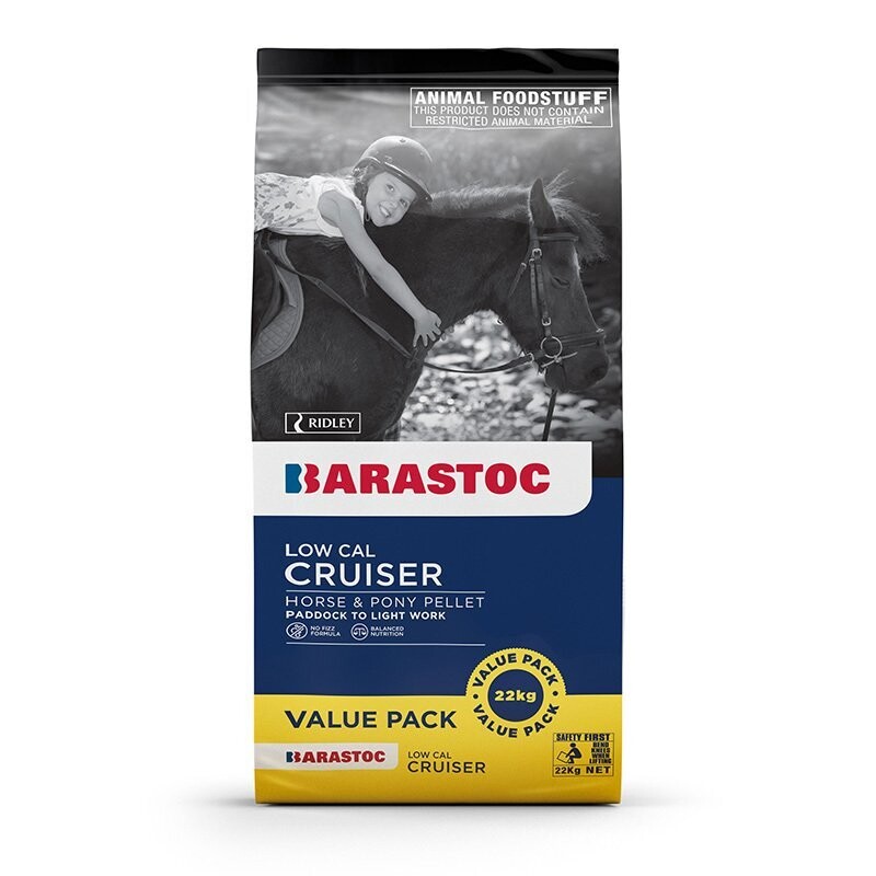 Barastoc Low Cal Cruiser Low Calorie Horse Feed for Weight Control & Laminitis  -  20 kg