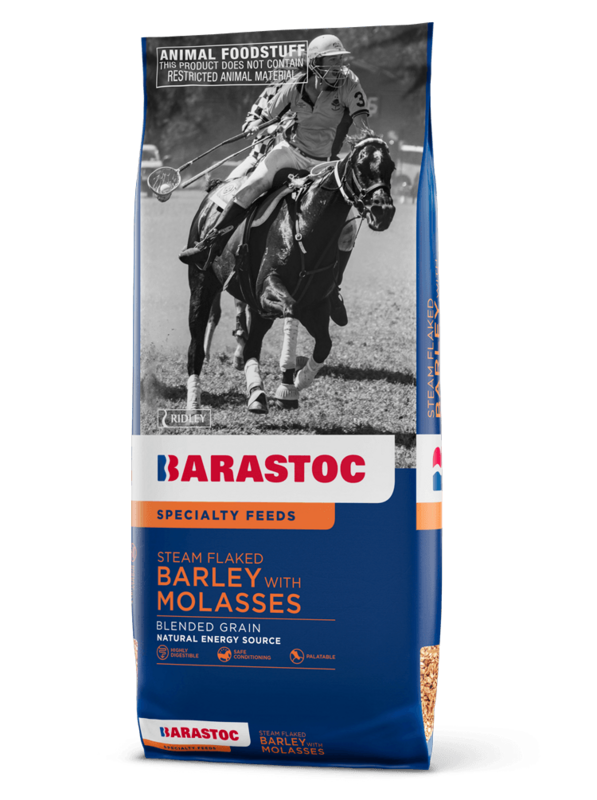 Barastoc Steamed Flaked Barley & Molasses High Energy Supplement Horse Feed  -  20 kg