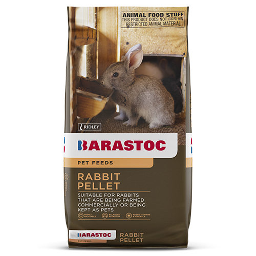 Barastoc Rabbit Pellets Complete Rabbit Feed for Growth & Health  -  20 kg