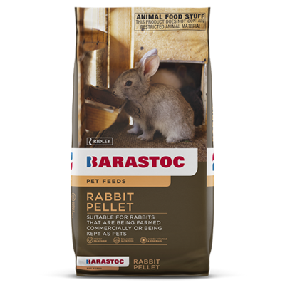Barastoc Rabbit Pellets Complete Rabbit Feed for Growth & Health  -  20 kg