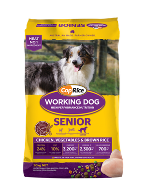 Coprice Working Dog Senior  Complete Dog Food for Older Working Dogs  -  20 kg