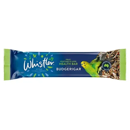 Whistler Budgerigar Health Bar Fruit , Vegetable & Herb 85 grams Whistler Budgerigar Health Bar Fruit , Vegetable & Herb 85 grams