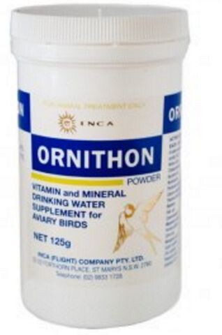 Inca Ornithon Vitamin & Mineral Supplement for Birds - 125 ml Inca Ornithon Vitamin & Mineral Supplement for Birds - 125 ml