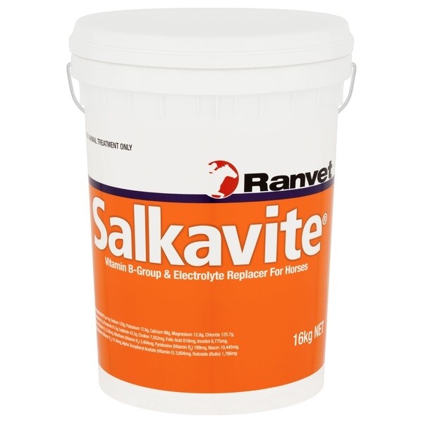 Ranvet Salkavite Premium Electrolyte & B-Group Vitamin Supplement for Horses  -  16 kg