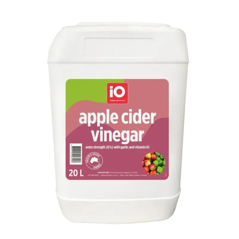 iO Cider Vinegar 6% wth Garlic and Vitamin B1  -  20 litres