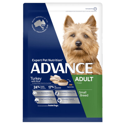 Advance Dog Adult Small Breed Turkey with Rice - 8 kg Advance Dog Adult Small Breed Turkey with Rice - 8 kg