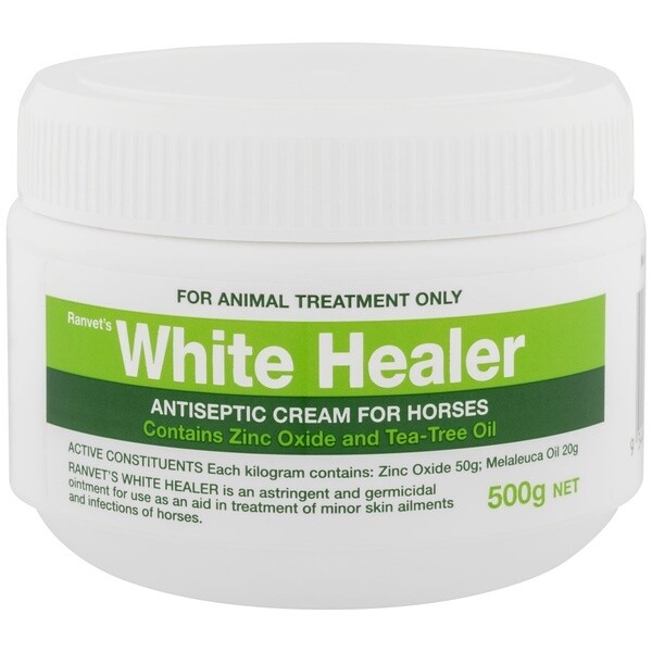 Ranvet White Healer – Antibacterial & Antifungal Skin Treatment for Horses  -  500 grams