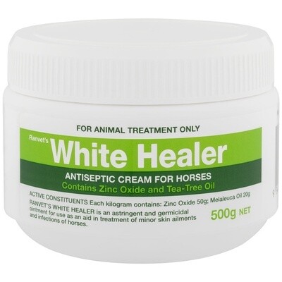 Ranvet White Healer – Antibacterial & Antifungal Skin Treatment for Horses  -  500 grams