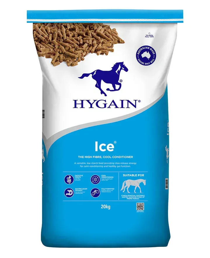 Hygain Ice – High Fat, Low Starch Horse Feed for Cool Energy & Condition - 20 kg