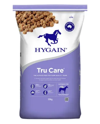 Hygain Tru Care Complete Senior Horse Feed for Health & Longevity  -  20 kg