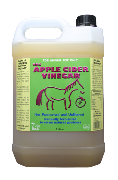 NRG Apple Cider Vinegar - 5 litres NRG Apple Cider Vinegar - 5 litres