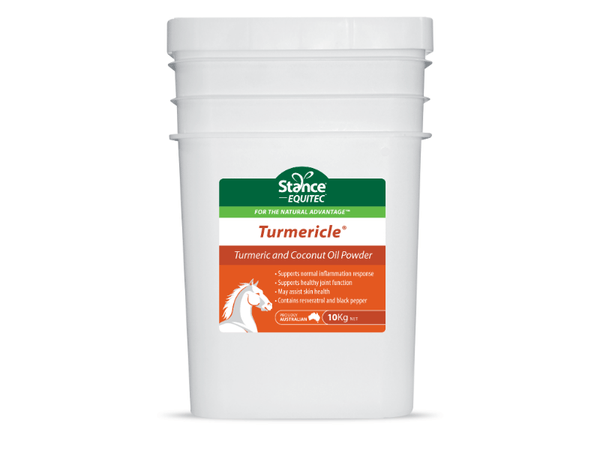 Stance Equitec Turmericle , Coconut Oil & Joint Support Supplement for Horses - 10 kg Stance Equitec Turmericle , Coconut Oil & Joint Support Supplement for Horses - 10 kg