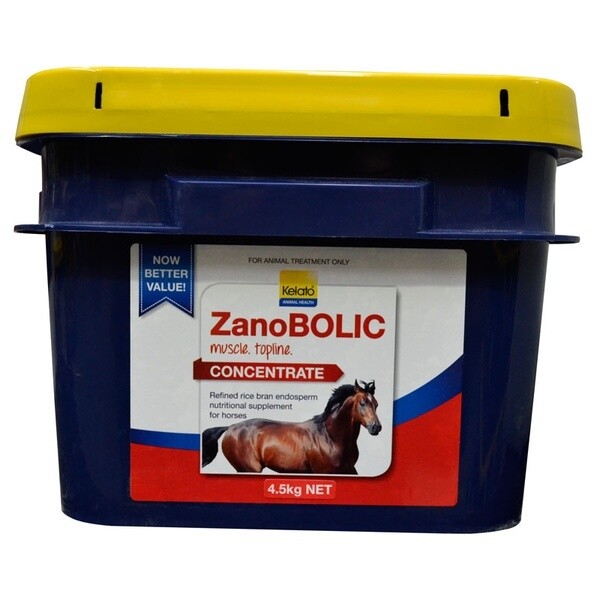 Kelato ZanoBOLIC Concentrate Muscle Builder, Topline & Coat Conditioner for Horses - 9 kg Kelato ZanoBOLIC Concentrate Muscle Builder, Topline & Coat Conditioner for Horses - 9 kg