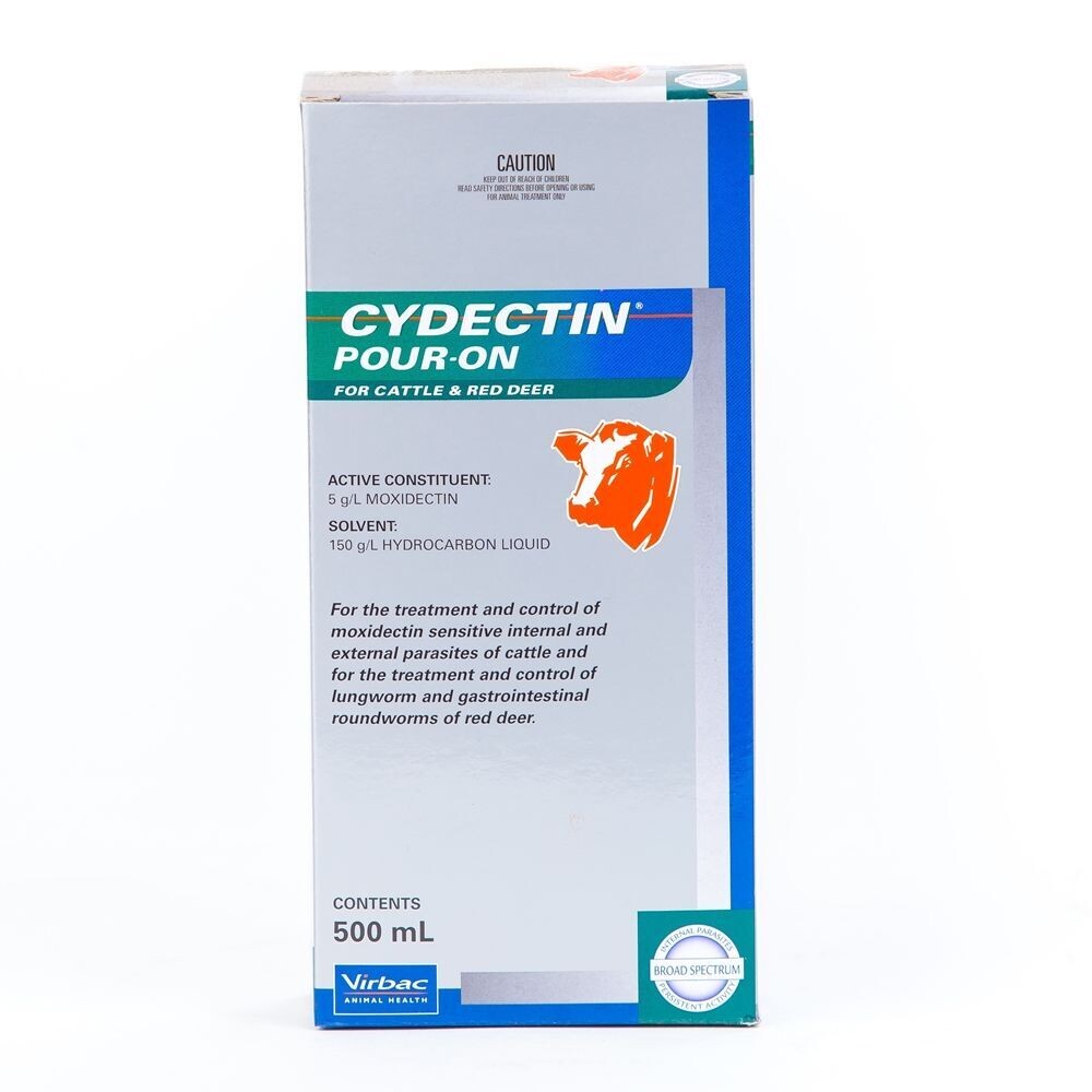 Virbac Cydectin Cattle Pour-on - 500 ml Virbac Cydectin Cattle Pour-on - 500 ml