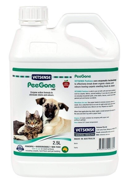 Vetsense PeeGone - Refill 2.5 litres Vetsense PeeGone - Refill 2.5 litres