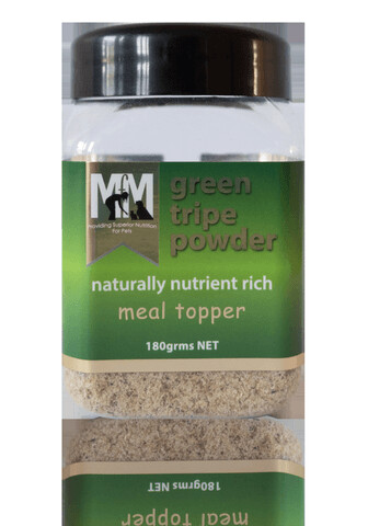 Meals For Mutts Dry Dog Food Natural Green Tripe Powder Cold Dried  -  180 grams