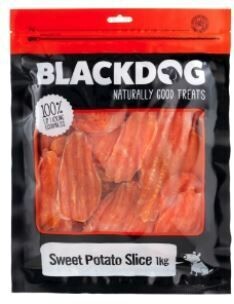 BlackDog Sweet Potato Slices Natural Healthy Dog Treats  -  1 kg