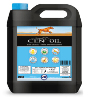 CEN Flaxseed Oil for Dogs High Energy Omega 3 Oil Supplement -  1 litre