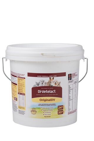 Di-Vetelact Powder Low Lactose Milk Replacer & Nutritional Supplement for Animals  -  5 kg
