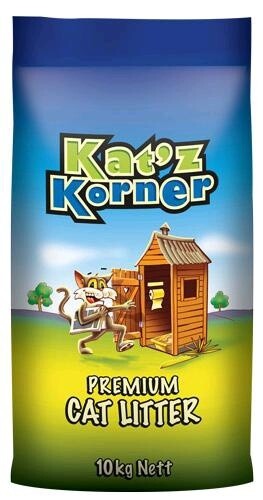 Laucke Katz Korner Premium Cat Litter Absorbent & Odour Control Cat Litter  -  10 kg
