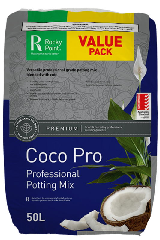 Rocky Point Coco Pro Professional Potting Mix  50 litres