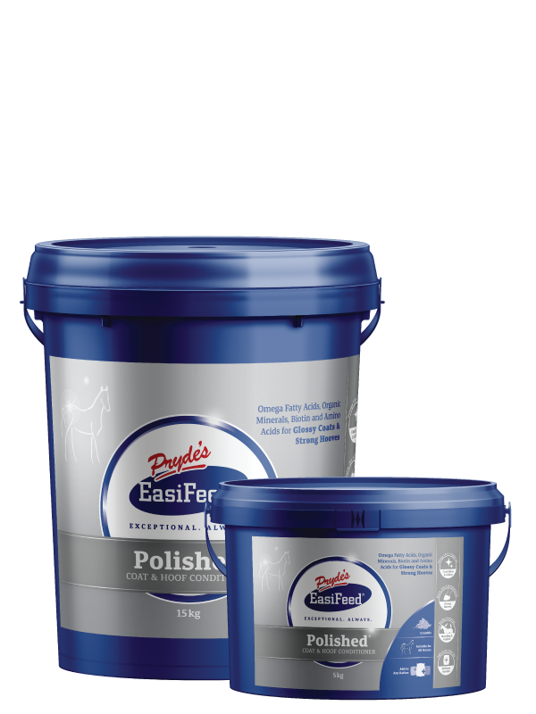 Pryde’s Polished Hoof & Coat Conditioner - Horse Coat Shine & Hoof Support  - 15 kg