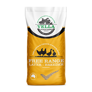 Vella Free Range Layer Pellets 20kg – Complete Poultry Feed for Laying Hens & Ducks | Egg Production & Shell Health