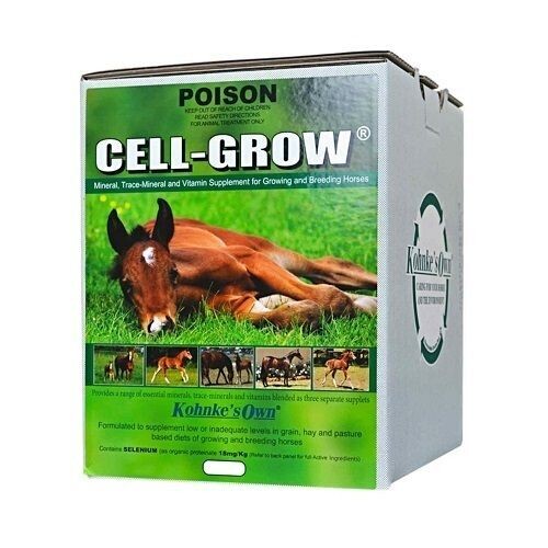 Kohnke’s Own Cell Grow Vitamin, Mineral & Amino Acid Supplement for Horses - 20 kg Kohnke’s Own Cell Grow Vitamin, Mineral & Amino Acid Supplement for Horses - 20 kg