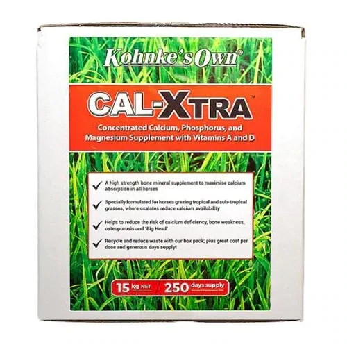 Kohnke’s Own Cal-Xtra Calcium & Bone Support Supplement for Horses  -  15 kg