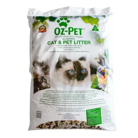 Oz Pet Pine Cat & Pet Litter 15 kg Oz Pet Pine Cat & Pet Litter 15 kg