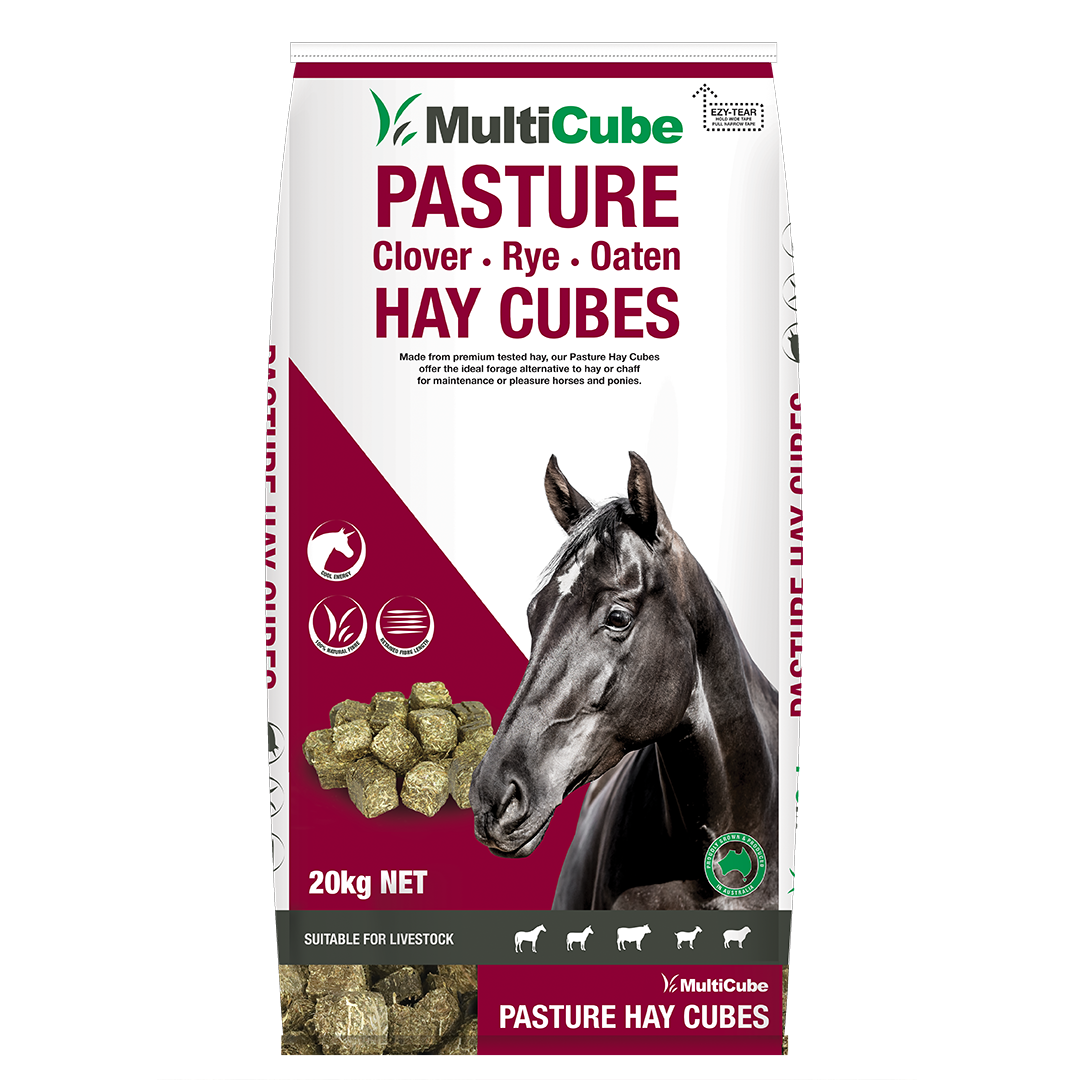 MultiCube Pasture Cubes 20kg – Natural High Fibre Horse & Livestock Feed
