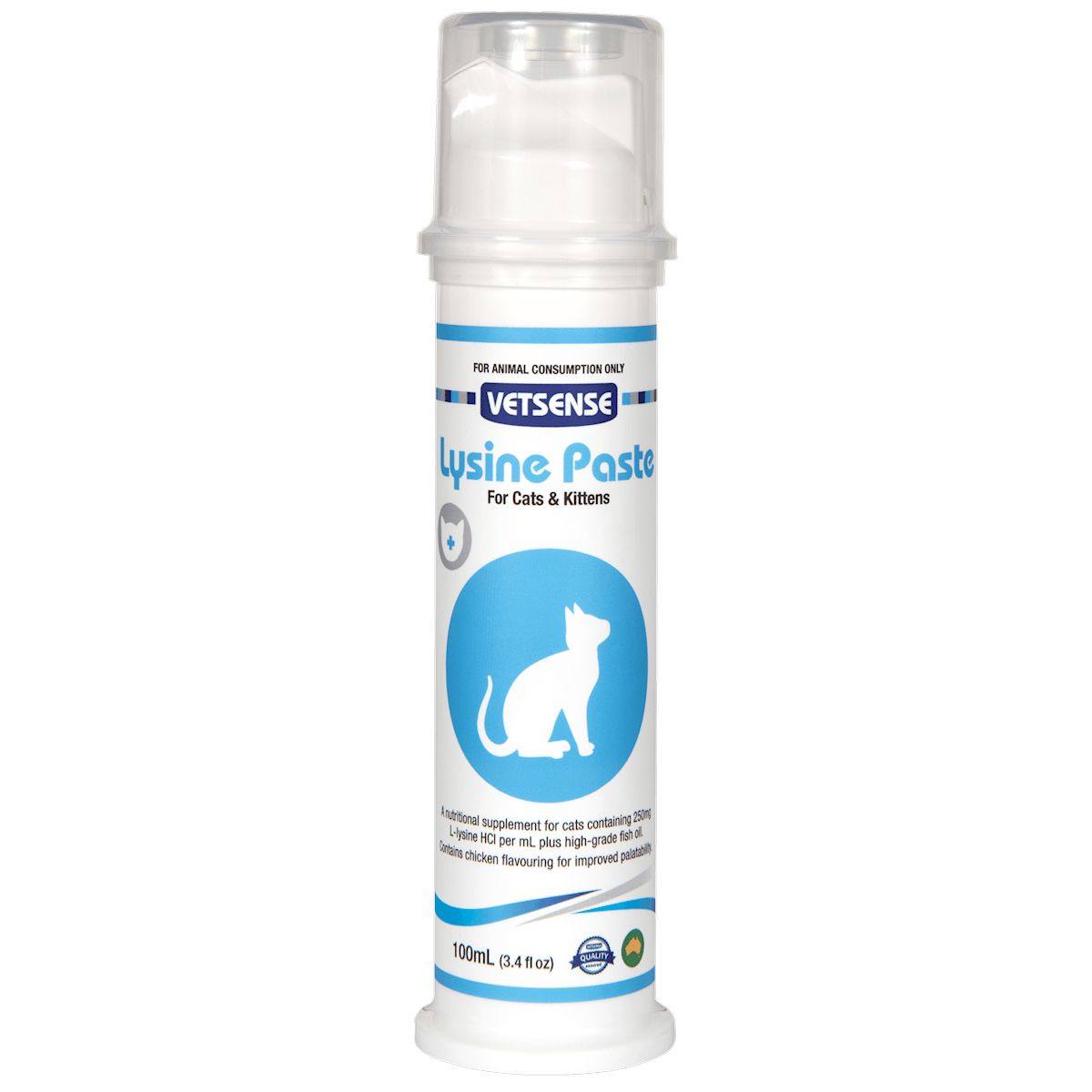 Vetsense Cat Lysine Paste - 100 ml Vetsense Cat Lysine Paste - 100 ml